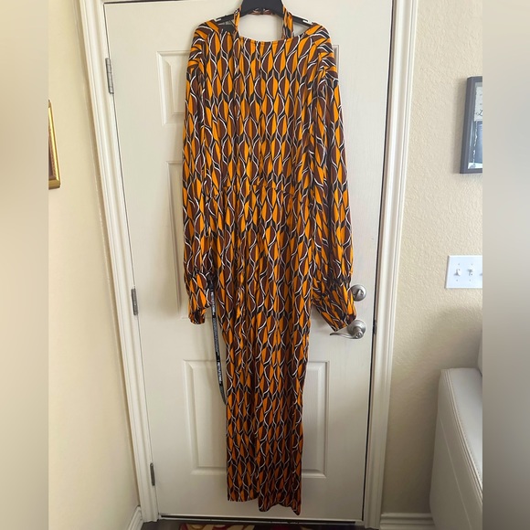 Pretty Little Things Maxi Dress with Bishop Sleeves - Picture 2 of 5